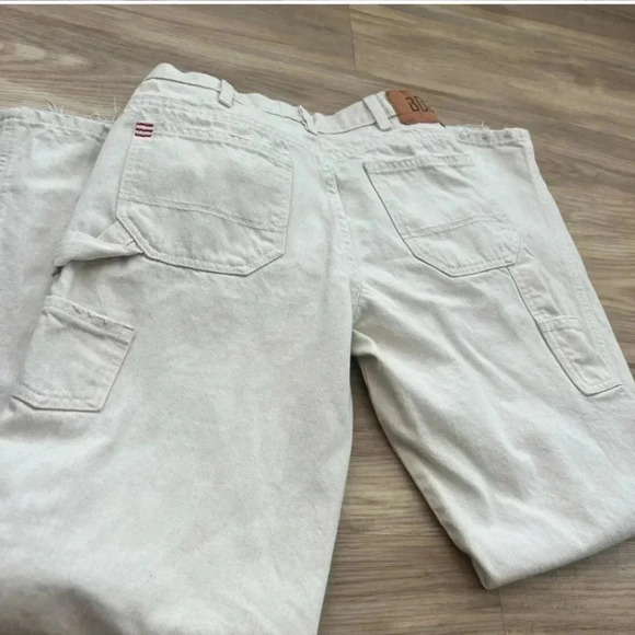 BDG Off White Cargo Jeans Size 26 - Picture 6 of 9